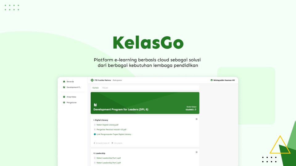 Source Code KelasGo v1 - Aplikasi LMS untuk Segala Kebutuhan